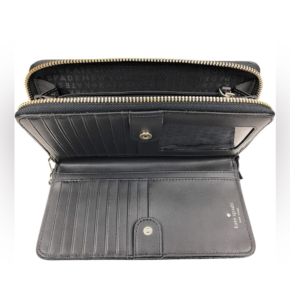 Kate Spade Brigatta Textured Wallet with Tassel - Picture 4 of 6